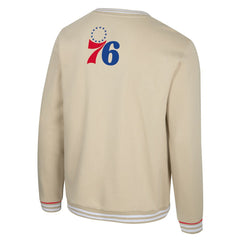 Natural Philadelphia 76ers Stadium Essentials Unisex Halftime Pullover Sweatshirt | NBA
