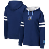 Navy Minnesota Timberwolves Stadium Essentials Women's Road Game Pullover Hoodie | NBA