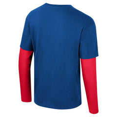 Royal Philadelphia 76ers Stadium Essentials Unisex Spectator 2fer Long Sleeve T-Shirt | NBA