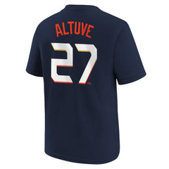Jose Altuve Houston Astros Nike Youth Fuse City Connect Name & Number T-Shirt - MLB T-shirts