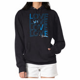 Detroit Lions G-III 4Her by Carl Banks Women's Love Team Fleece Tri-Blend Pullover Hoodie | NFL Hot