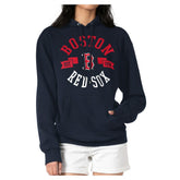 Boston Red Sox G-III 4Her by Carl Banks Women's Round Team Pullover Hoodie - MLB Hoodies