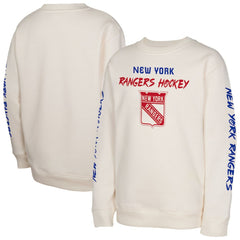 New York Rangers Youth Star Power Pullover Sweatshirt - NHL Sweatshirts