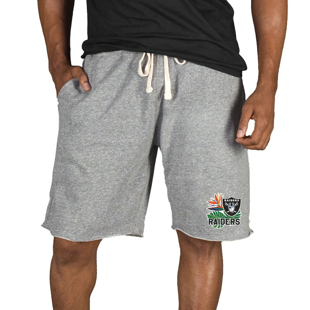 Las Vegas Raiders Concepts Sport Mainstream Tri-Blend Shorts | NFL Sale