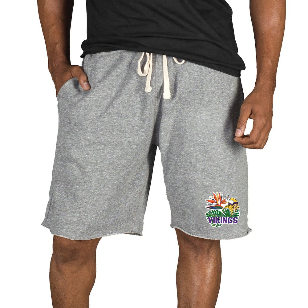 Minnesota Vikings Concepts Sport Mainstream Tri-Blend Shorts | NFL US