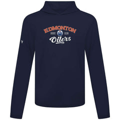 Edmonton Oilers Levelwear Anthem Ice Wall Pullover Hoodie - NHL Hoodies
