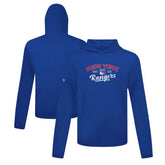 New York Rangers Levelwear Anthem Ice Wall Pullover Hoodie - NHL Hoodies