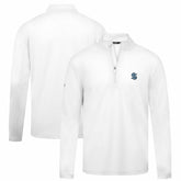 Seattle Kraken Levelwear Heron Insignia Core Quarter-Zip Jacket - NHL Jackets