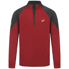 Detroit Red Wings Levelwear Cadet Insignia Core Quarter-Zip Pullover Top - NHL Pullover