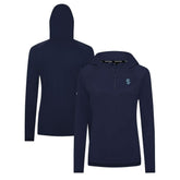Seattle Kraken Levelwear Women's Raven Insignia Core Quarter-Zip Jacket - NHL Jackets