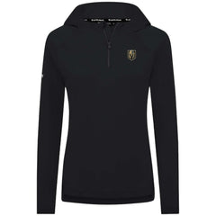Vegas Golden Knights Levelwear Women's Raven Insignia Core Quarter-Zip Jacket - NHL Jackets