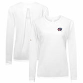 Columbus Blue Jackets Levelwear Women's Sequoia Primary Logo Long Sleeve T-Shirt - NHL T-shirts