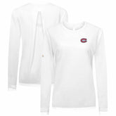 Montreal Canadiens Levelwear Women's Sequoia Primary Logo Long Sleeve T-Shirt - NHL T-shirts