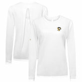 Pittsburgh Penguins Levelwear Women's Sequoia Primary Logo Long Sleeve T-Shirt - NHL T-shirts