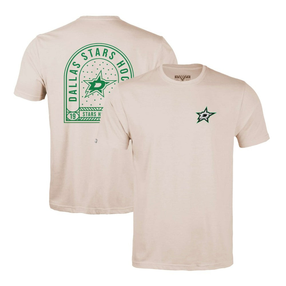 Dallas Stars Levelwear Richmond Stained Glass T-Shirt - NHL T-shirts