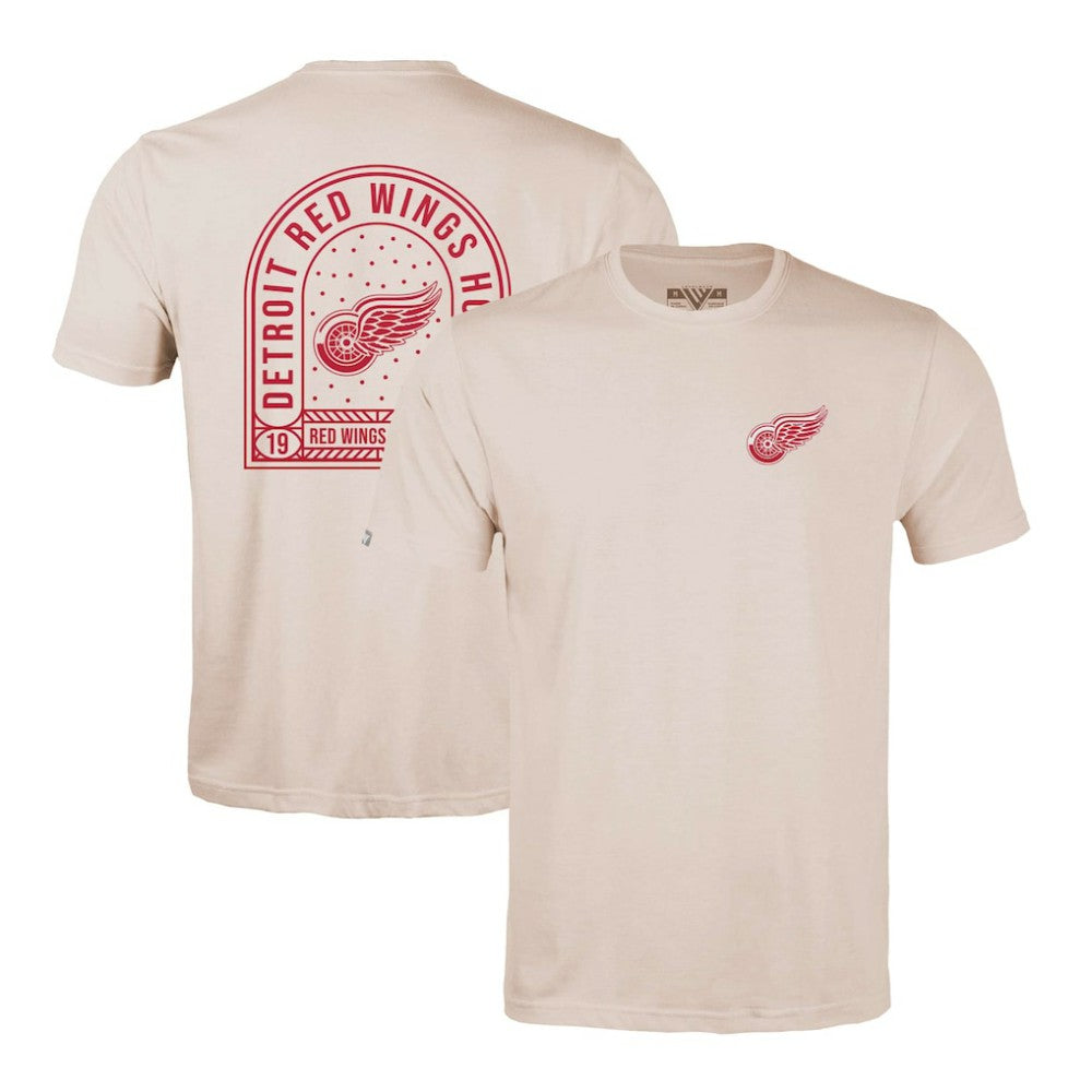 Detroit Red Wings Levelwear Richmond Stained Glass T-Shirt - NHL T-shirts