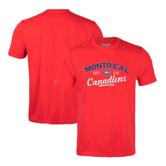 Montreal Canadiens Levelwear Richmond Ice Wall T-Shirt - NHL T-shirts
