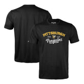 Pittsburgh Penguins Levelwear Richmond Ice Wall T-Shirt - NHL T-shirts
