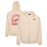 Detroit Red Wings Levelwear Uphill Stained Glass Full-Zip Hoodie Jacket - NHL Hoodies