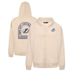 Tampa Bay Lightning Levelwear Uphill Stained Glass Full-Zip Hoodie Jacket - NHL Hoodies