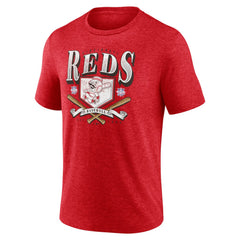 Cincinnati Reds Home Tri-Blend T-Shirt - MLB T-shirts