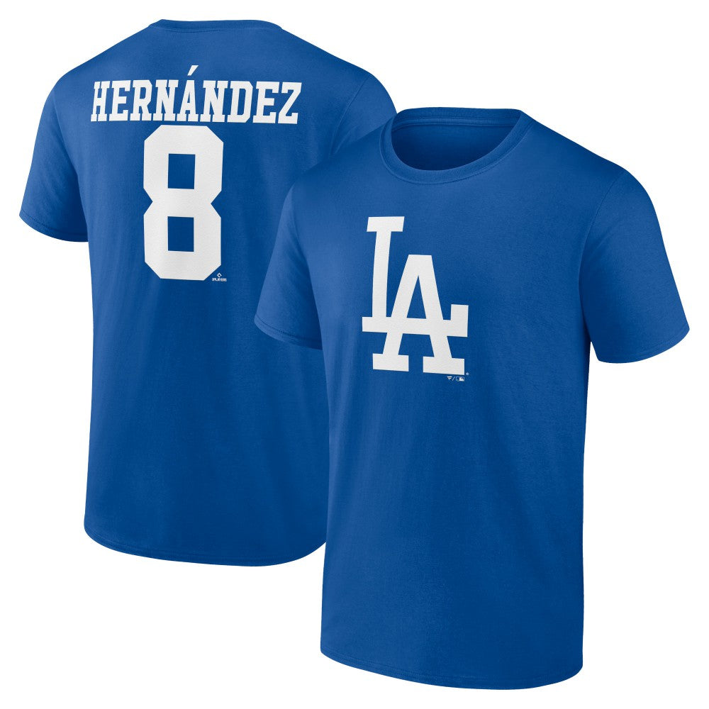 Enrique Hernandez Los Angeles Dodgers Icon Player Name & Number T-Shirt - MLB T-shirts