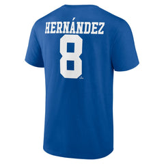 Enrique Hernandez Los Angeles Dodgers Icon Player Name & Number T-Shirt - MLB T-shirts