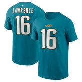 Jacksonville Jaguars Trevor Lawrence Throwback Name & Number T-Shirt | NFL US