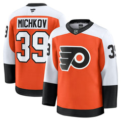 Matvei Michkov Philadelphia Flyers Fanatics Home Premium Jersey - NHL Jerseys