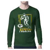 Green Bay Packers Starter Player Grid Graphic Long Sleeve T-Shirt | NFL Discount