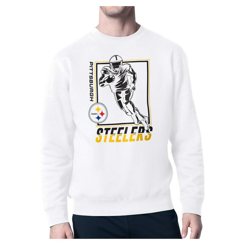 Pittsburgh Steelers Starter Player Grid Pullover Sweatshirt | NFL Outlet