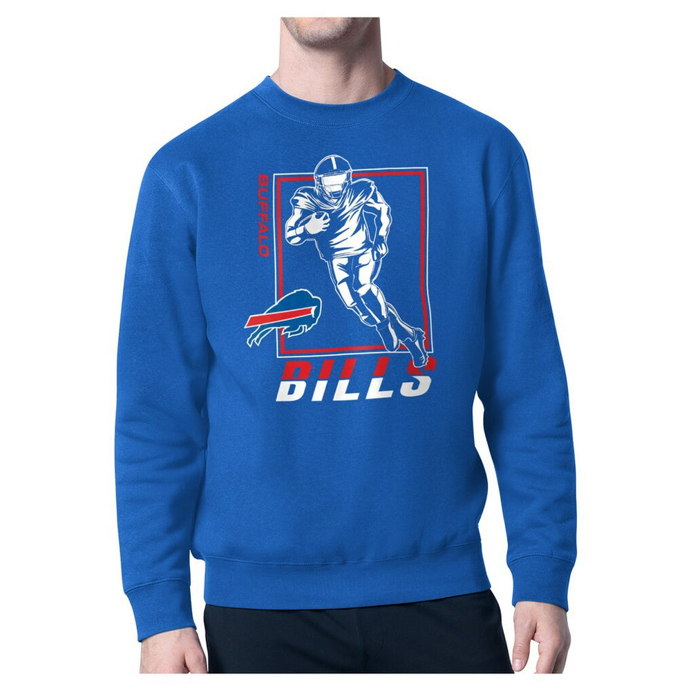 Buffalo Bills Starter Player Grid Pullover Sweatshirt | NFL Outlet