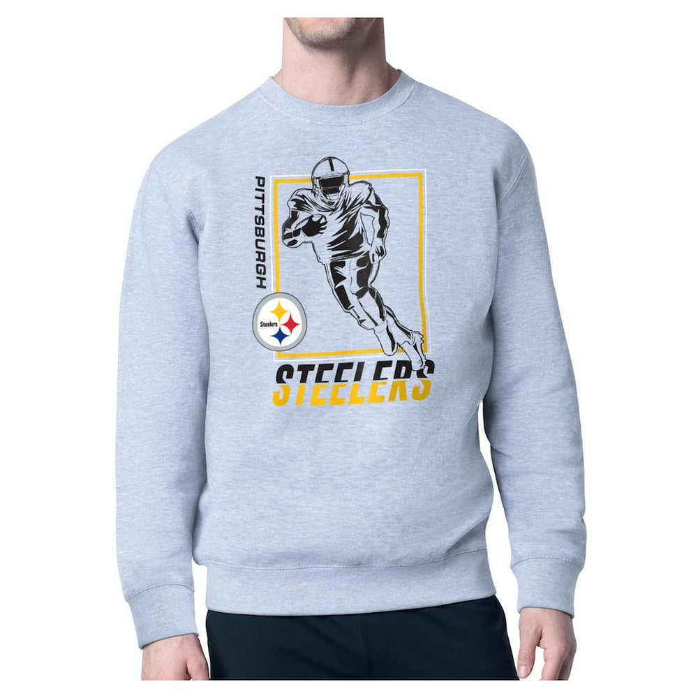 Pittsburgh Steelers Starter Player Grid Pullover Sweatshirt | NFL Sale