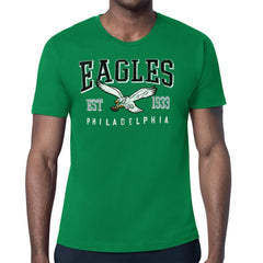 Philadelphia Eagles Starter Distressed Retro Logo T-Shirt | NFL Sale