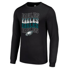 Philadelphia Eagles Starter Team Name Graphic Long Sleeve T-Shirt | NFL On sale