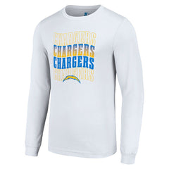Los Angeles Chargers Starter Team Name Graphic Long Sleeve T-Shirt | NFL Online