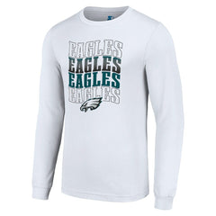 Philadelphia Eagles Starter Team Name Graphic Long Sleeve T-Shirt | NFL On sale