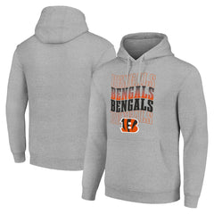 Cincinnati Bengals Starter Four Team Name Logo Fleece Pullover Hoodie | NFL Near me