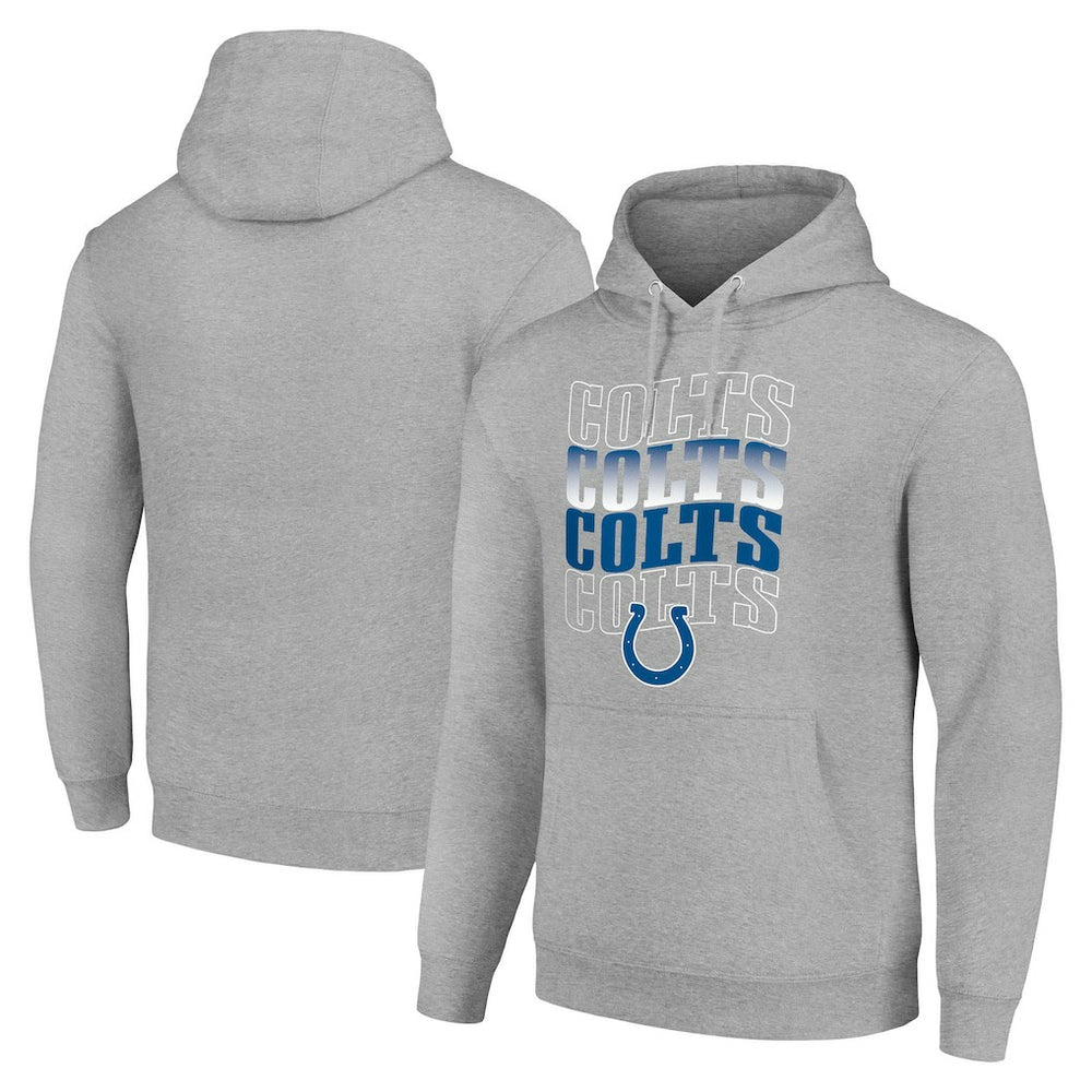 Indianapolis Colts Starter Four Team Name Logo Fleece Pullover Hoodie | NFL On sale
