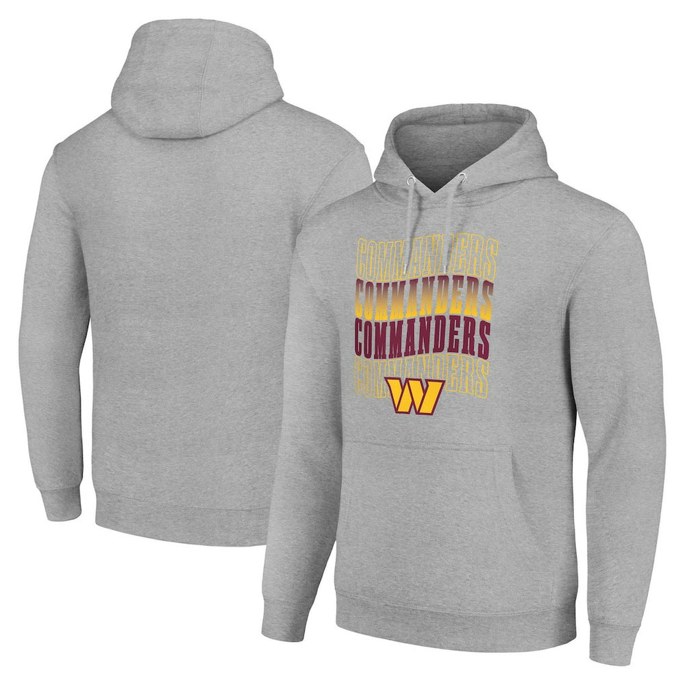 Washington Commanders Starter Four Team Name Logo Fleece Pullover Hoodie | NFL Online
