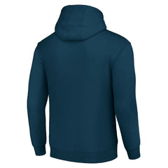 Chicago Bears Starter Four Team Name Logo Fleece Pullover Hoodie | NFL US