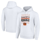Cincinnati Bengals Starter Four Team Name Logo Fleece Pullover Hoodie | NFL Online