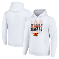 Cincinnati Bengals Starter Four Team Name Logo Fleece Pullover Hoodie | NFL Online