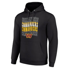 Washington Commanders Starter Four Team Name Logo Fleece Pullover Hoodie | NFL Sale
