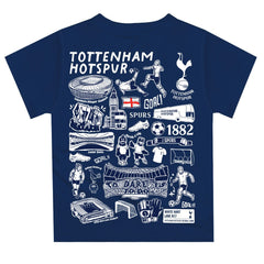 Tottenham Hotspur Vive La Fete Youth Impressions Artwork T-Shirt