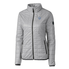 Indianapolis Colts Cutter & Buck Women's Rainier PrimaLoft Eco Insulated Full-Zip Puffer Jacket | NFL US