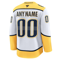 Nashville Predators Fanatics Away Premium Custom Jersey - NHL Jerseys