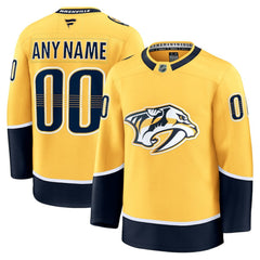 Nashville Predators Fanatics Home Premium Custom Jersey - NHL Jerseys