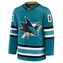 San Jose Sharks Fanatics Home Premium Custom Jersey - NHL Jerseys
