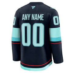 Seattle Kraken Fanatics Home Premium Custom Jersey - NHL Jerseys